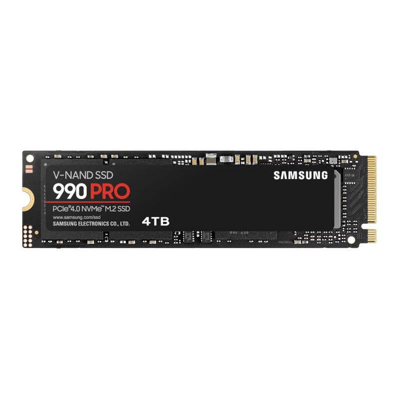 Накопичувач SSD Samsung M.2 4TB 990 PRO PCIe 4.0 NVMe (MZ-V9P4T0BW)